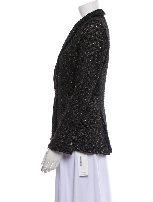 L'Agence Tweed Pattern Blazer