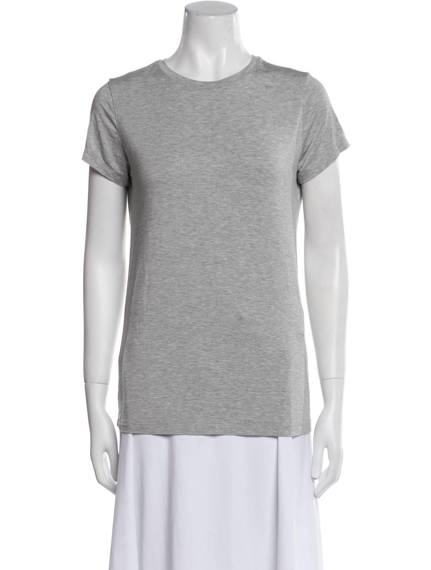 L'Agence Crew Neck Short Sleeve T-Shirt