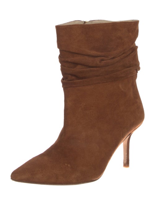 L'Agence Suede Slouch Boots