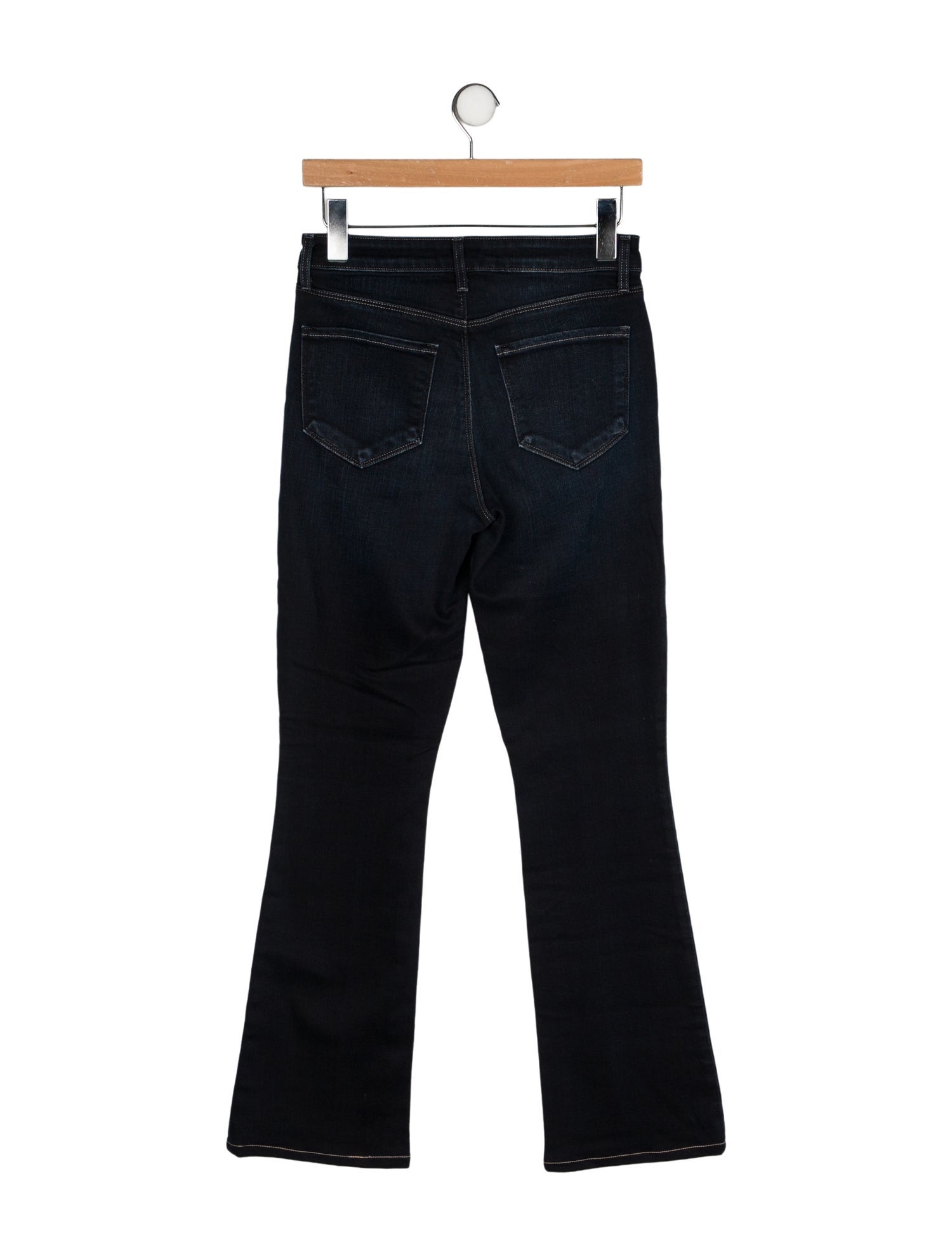 L'Agence Mid-Rise Straight Leg Jeans