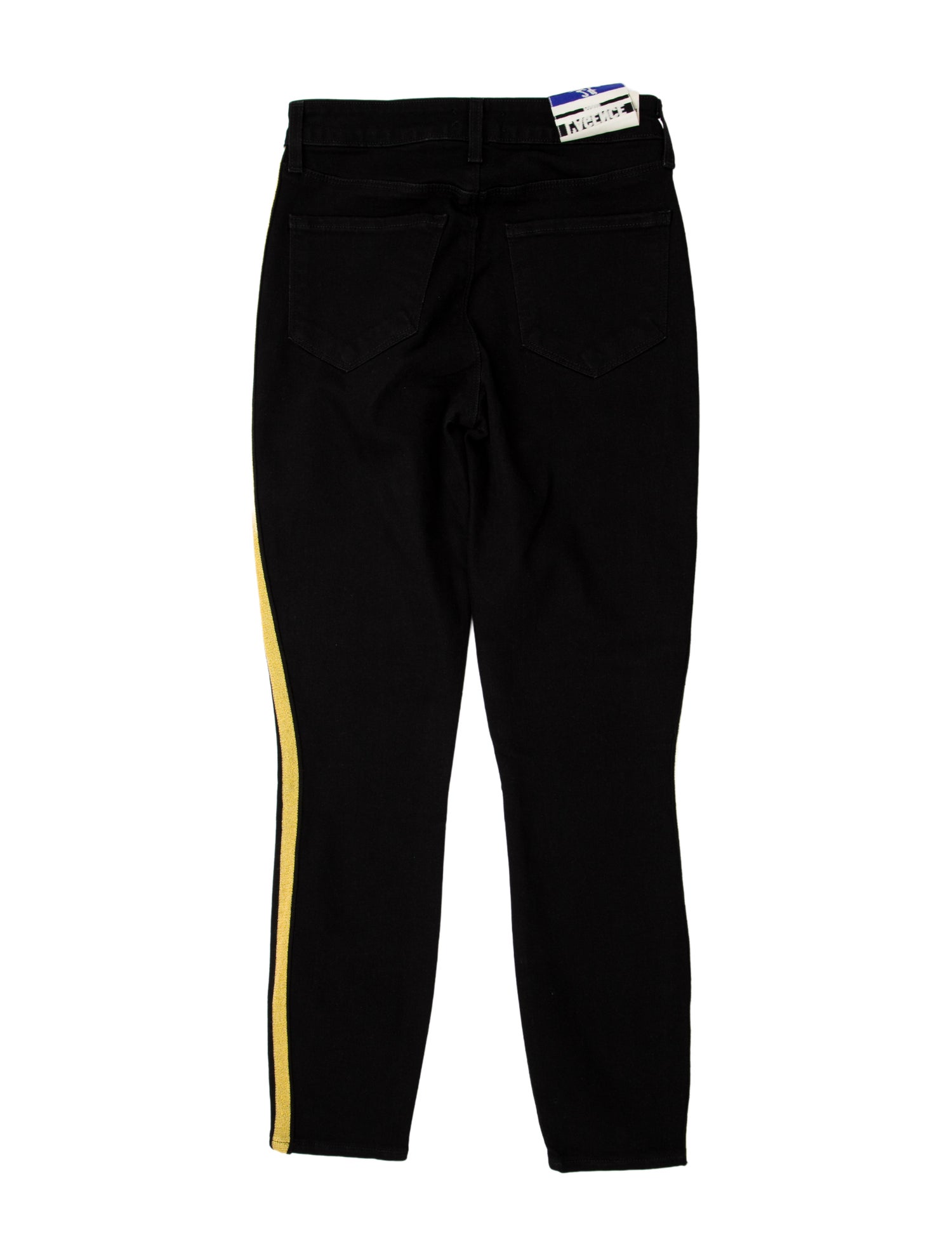 L'Agence Striped Skinny Leg Pants