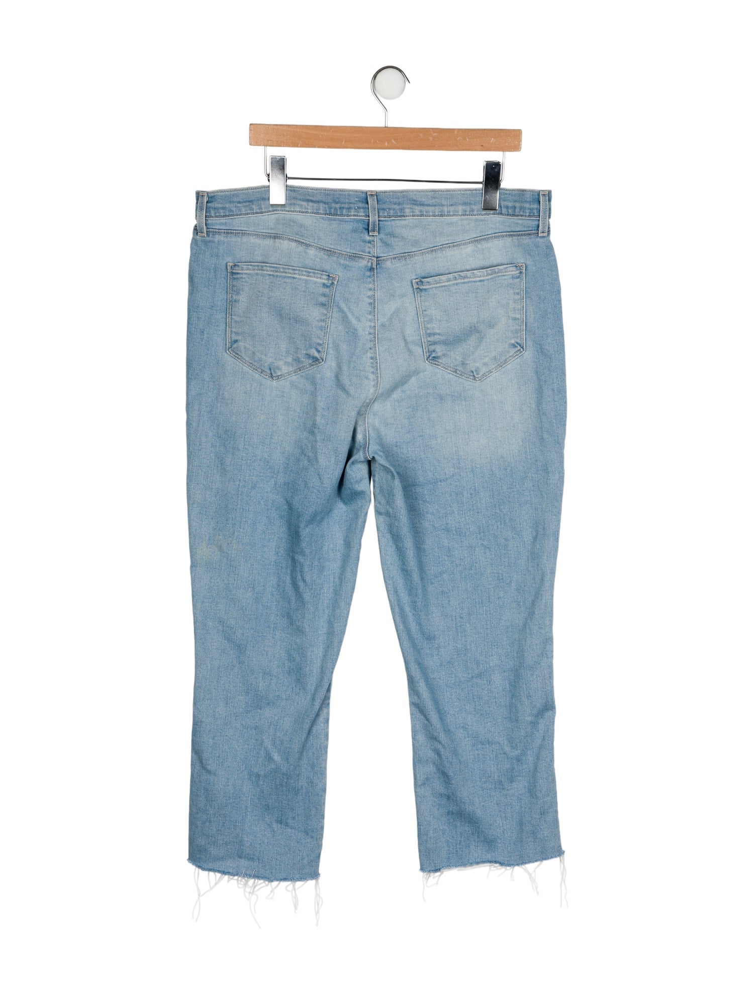 L'Agence High-Rise Straight Leg Jeans