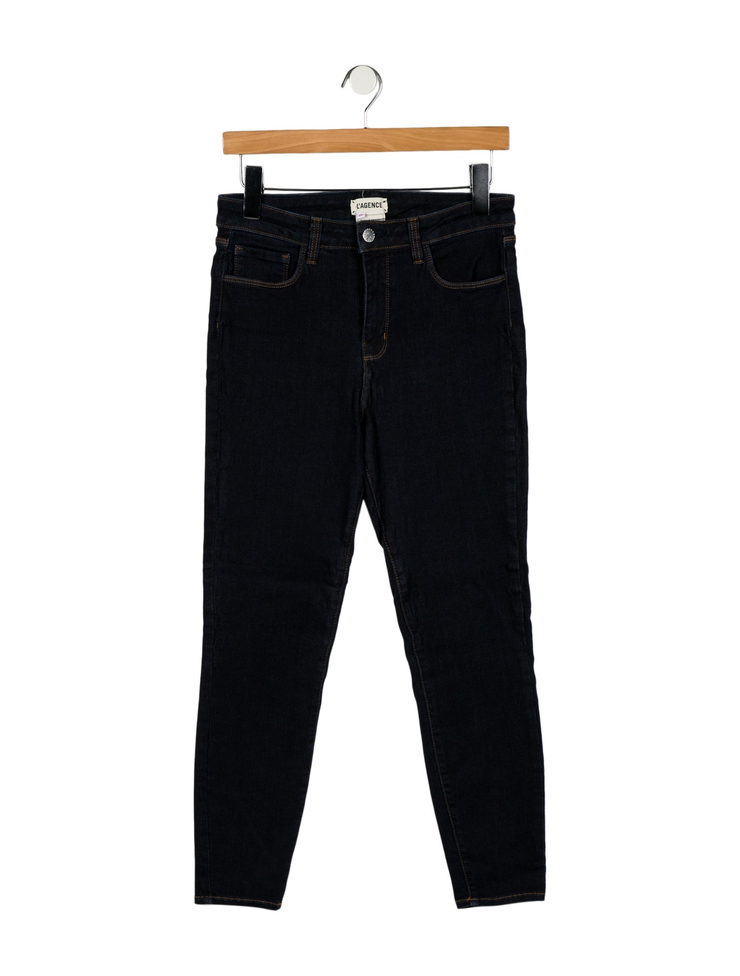 L'Agence Low-Rise Skinny Leg Jeans
