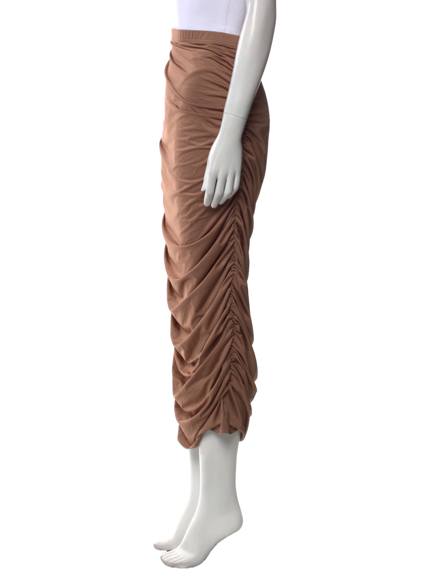 L'Agence Midi Length Skirt