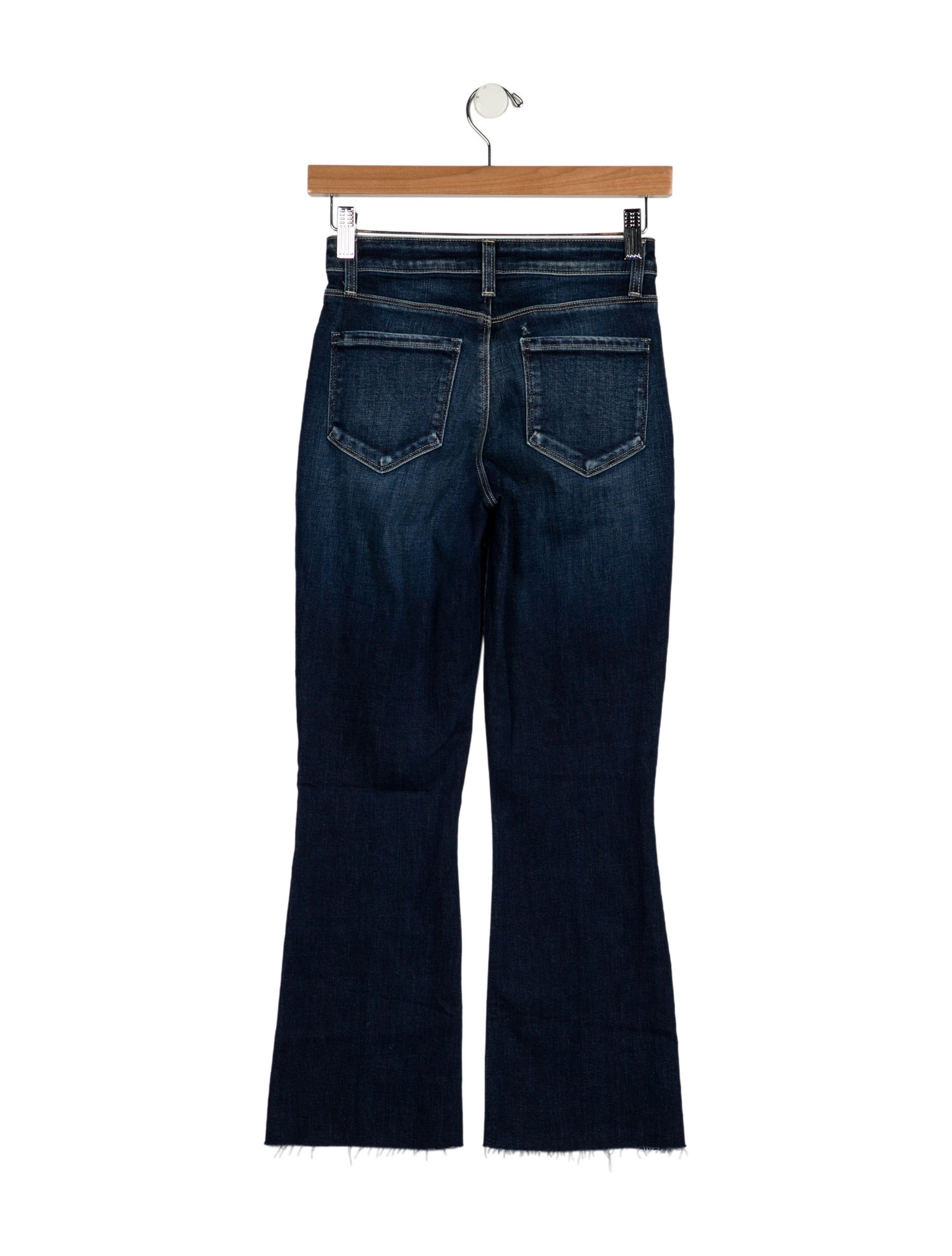 L'Agence Mid-Rise Straight Leg Jeans