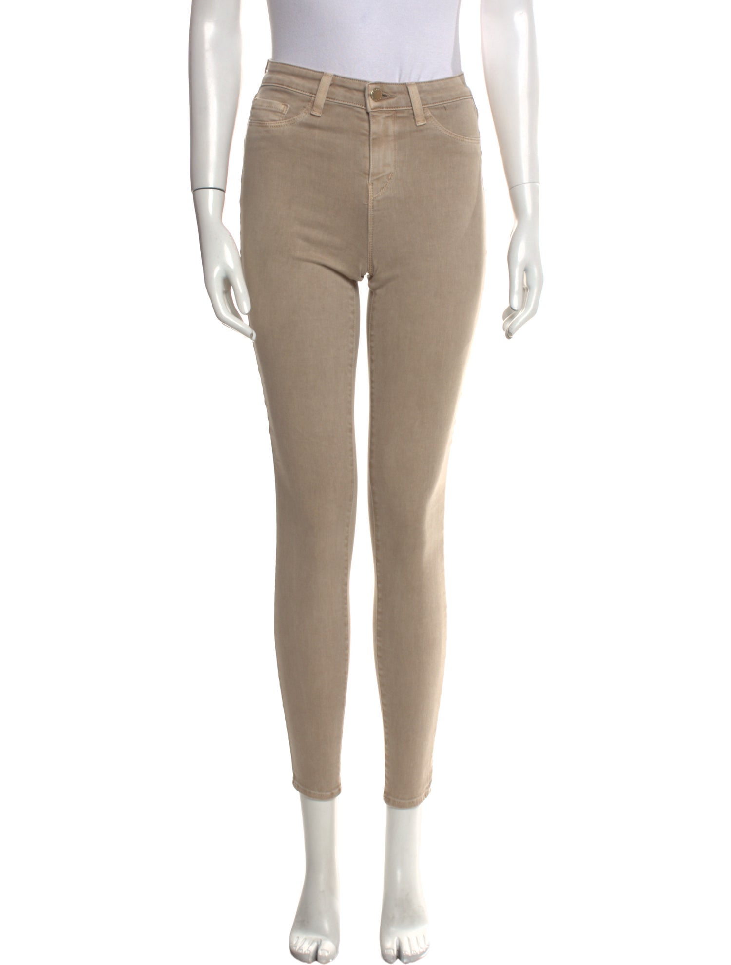 L'Agence Mid-Rise Skinny Leg Jeans