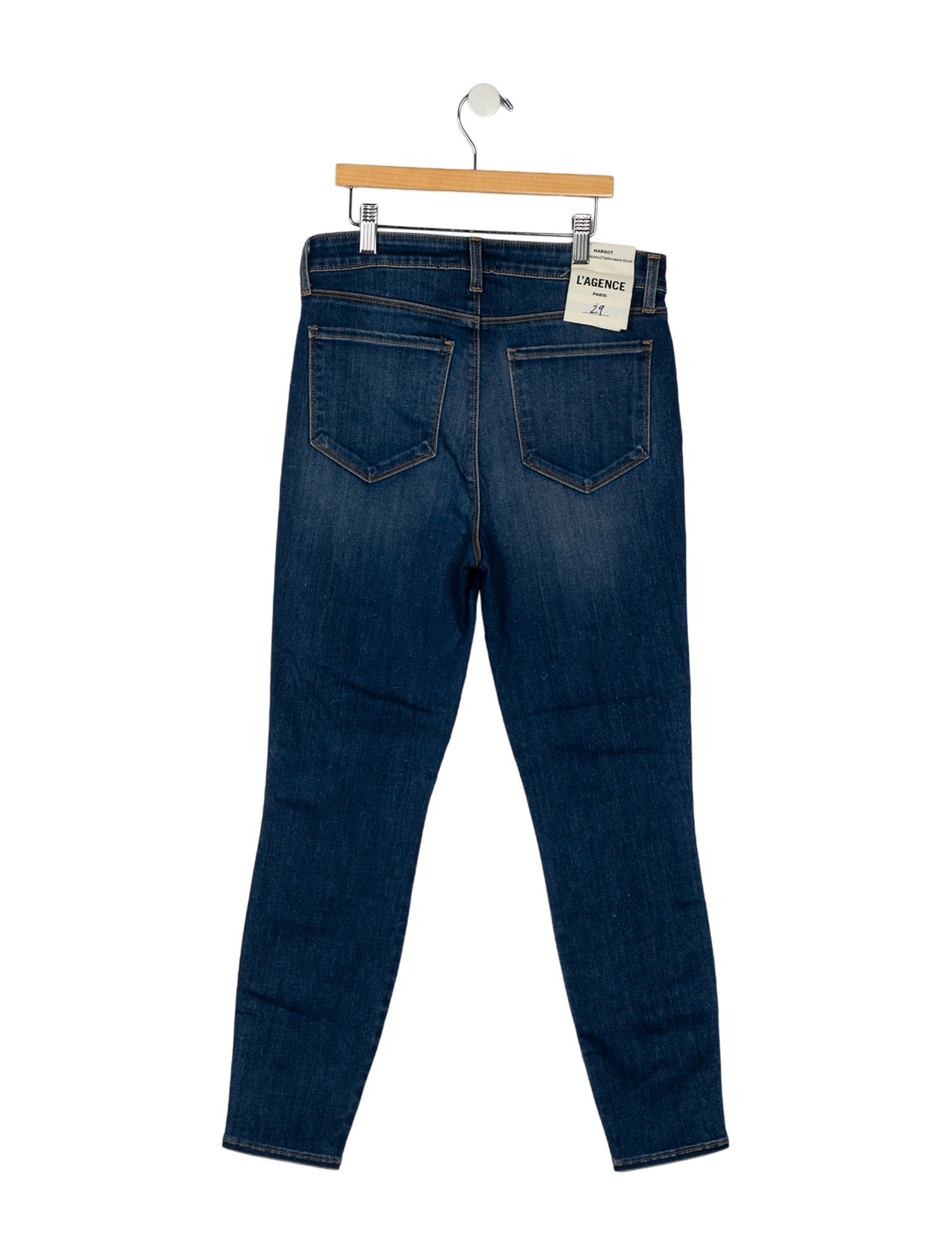 L'Agence Mid-Rise Skinny Leg Jeans