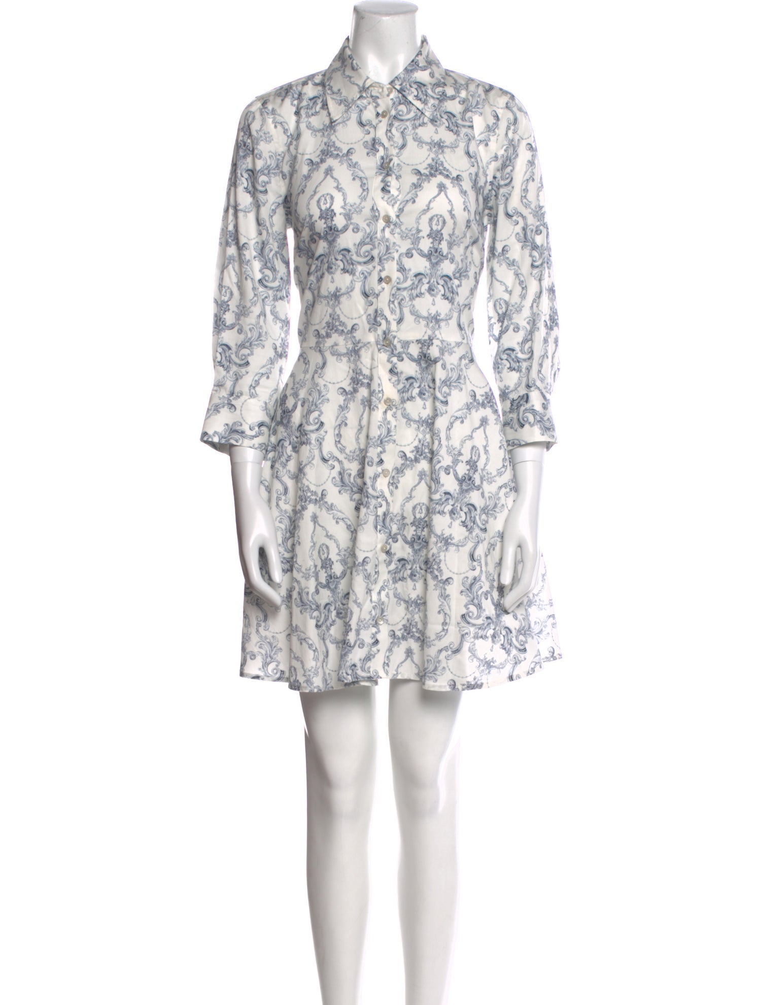 L'Agence Silk Mini Dress