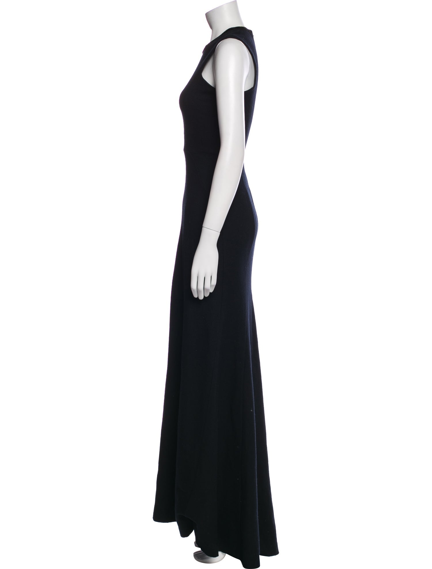 L'Agence Wool Long Dress