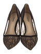 L'Agence Lace Lace Pattern Pumps