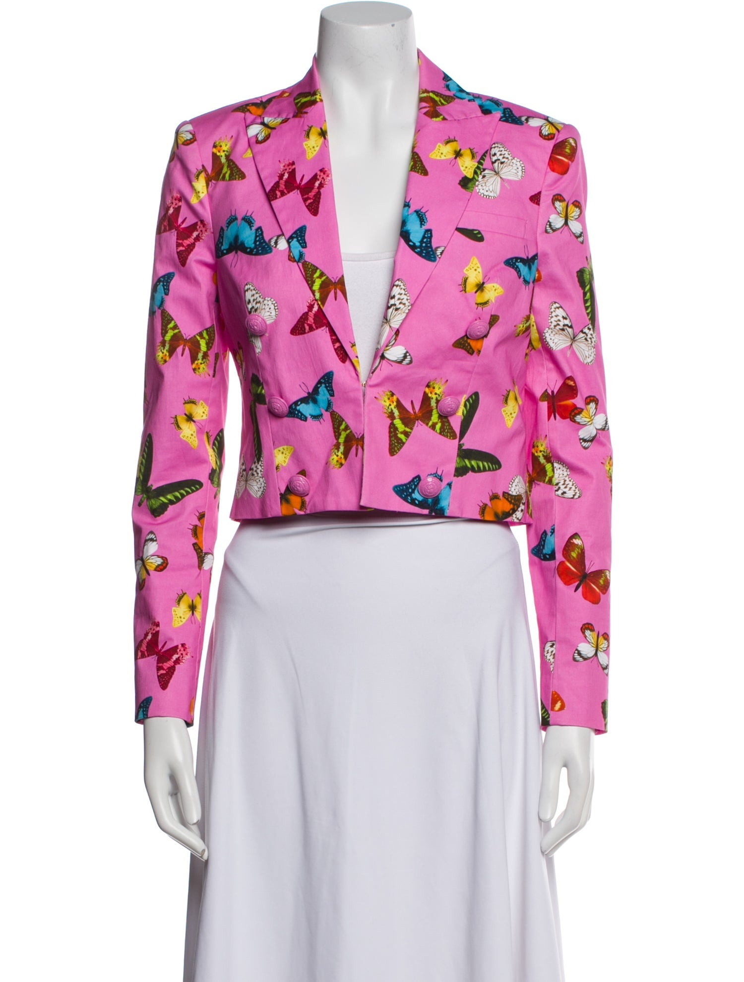 L'Agence Floral Print Blazer