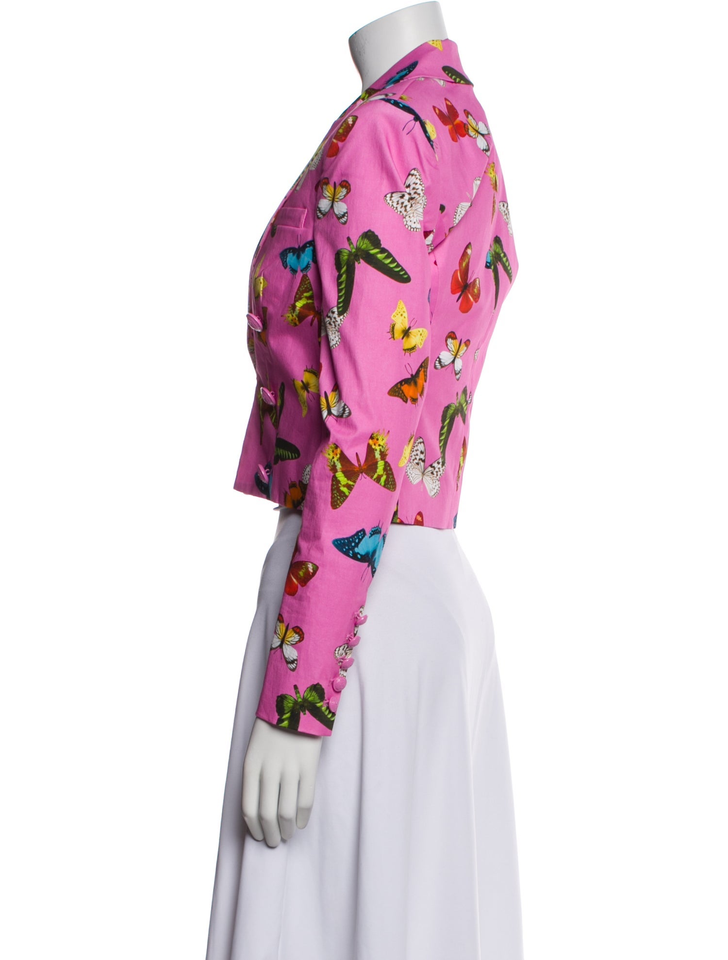 L'Agence Floral Print Blazer