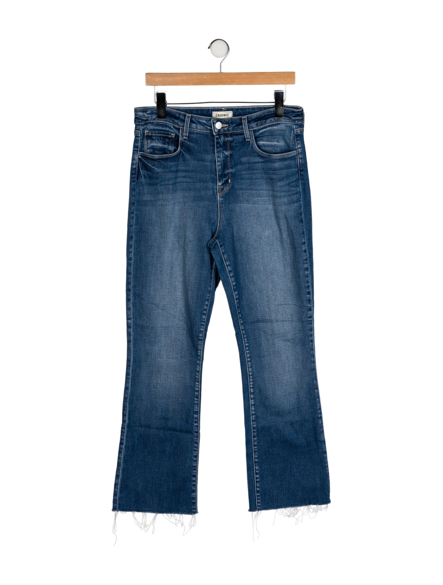 L'Agence High-Rise Wide Leg Jeans