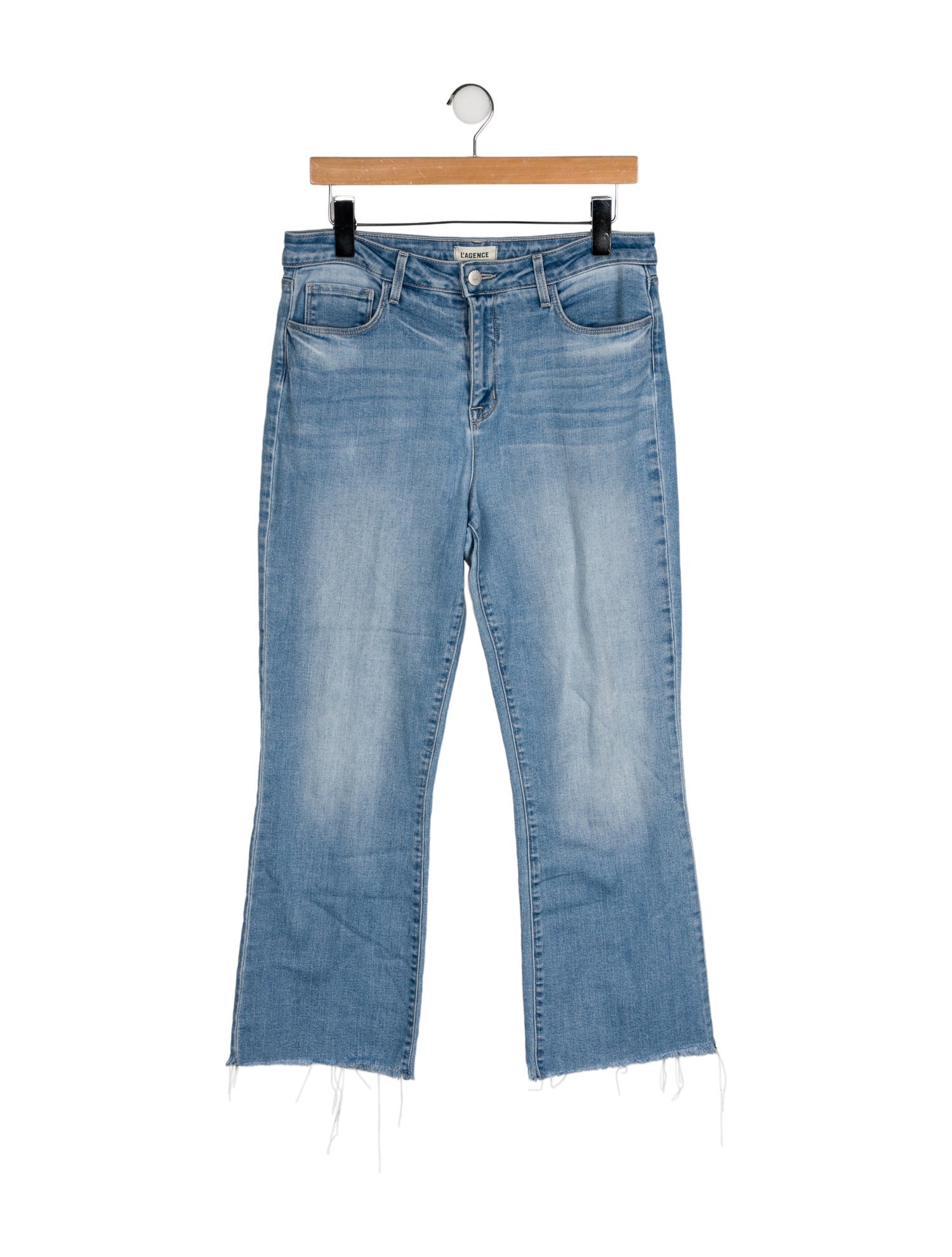L'Agence High-Rise Wide Leg Jeans