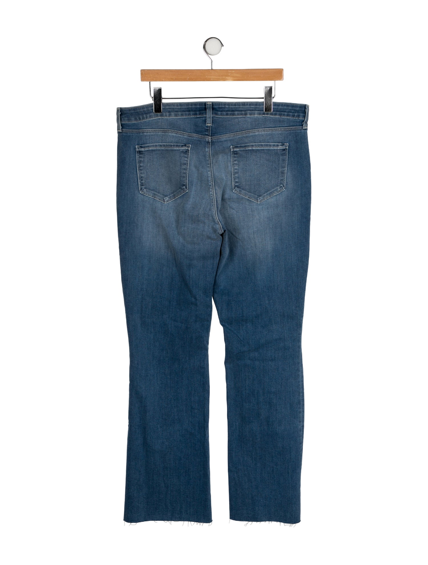 L'Agence Mid-Rise Wide Leg Jeans