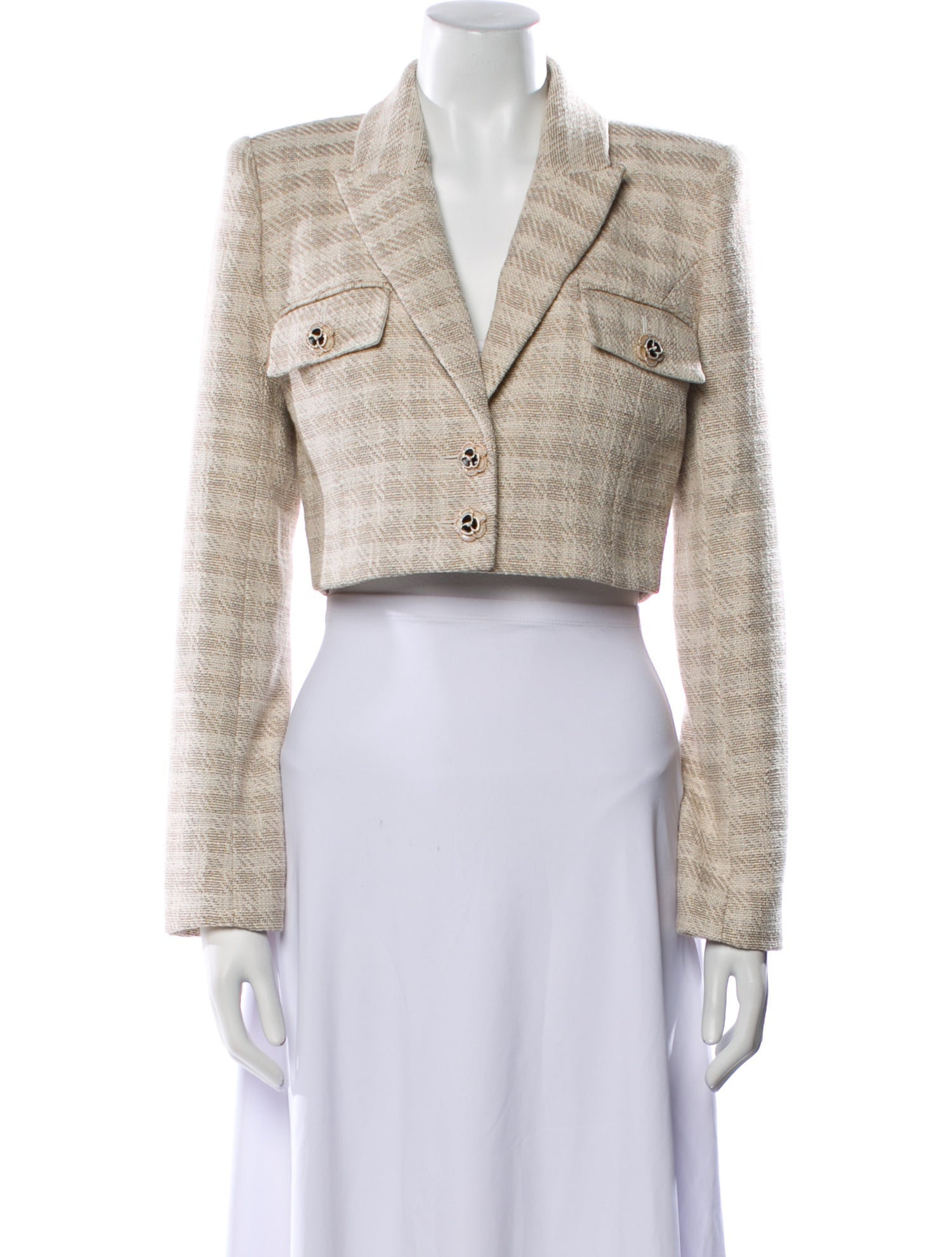 L'Agence Plaid Print Blazer w/ Tags