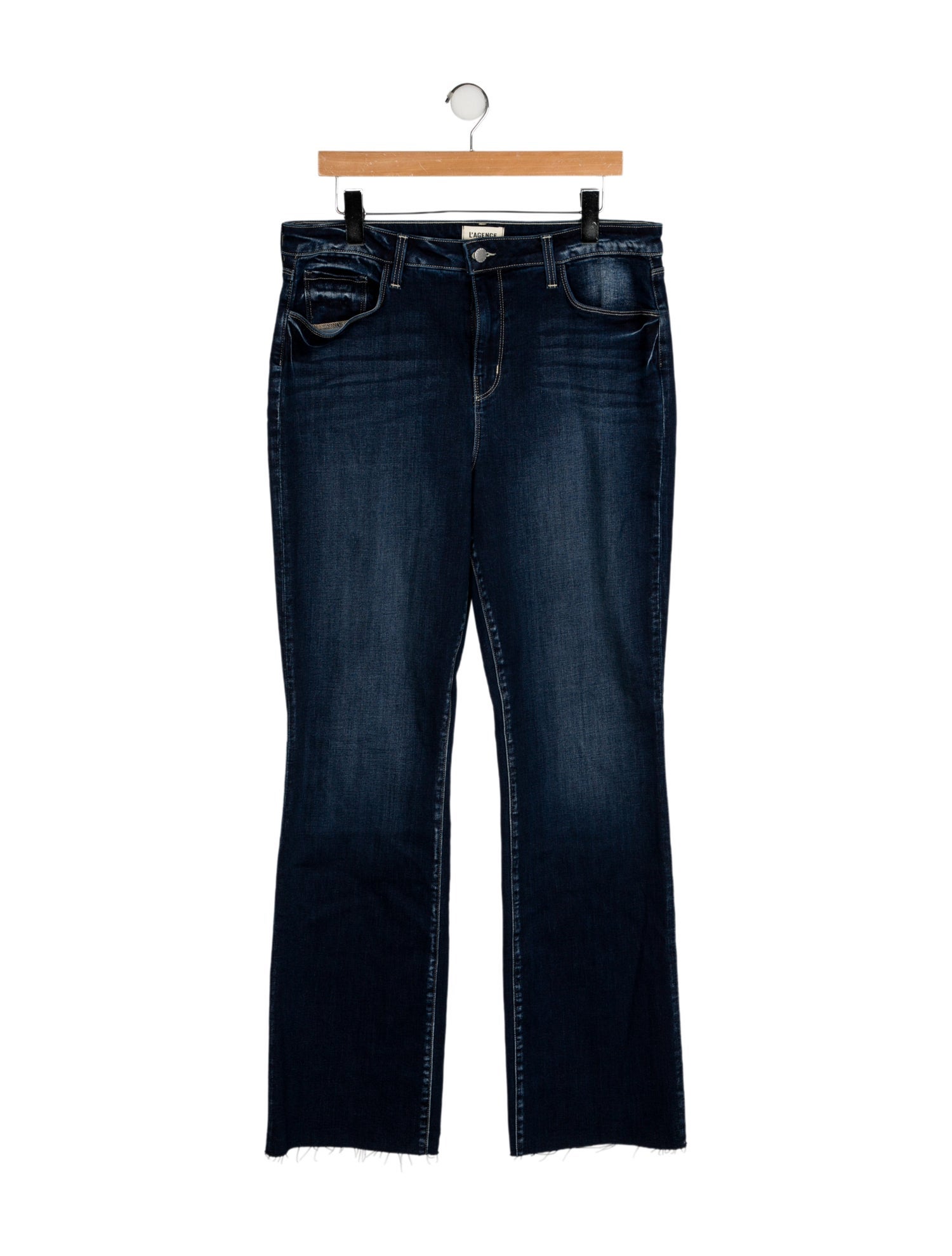 L'Agence High-Rise Wide Leg Jeans