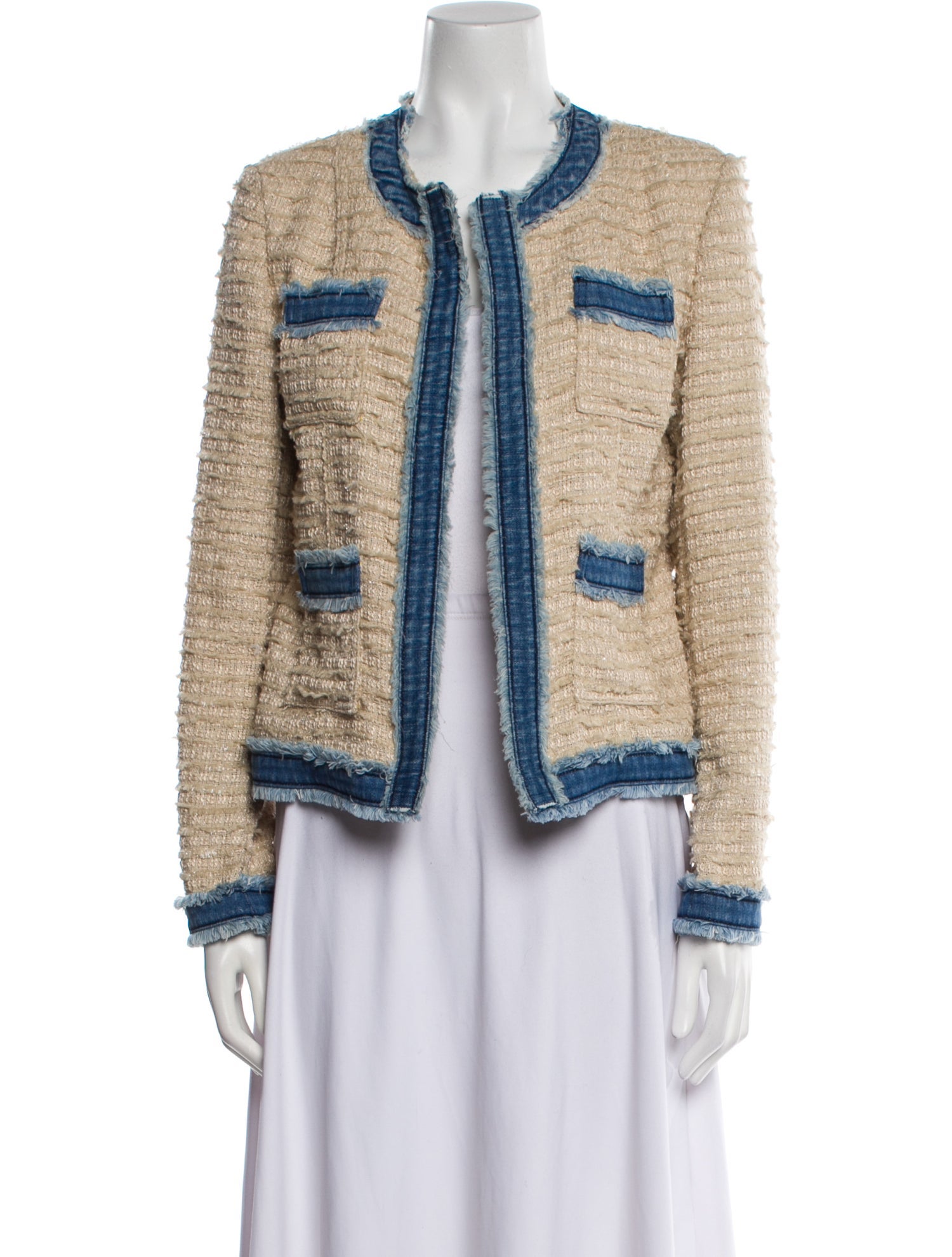 L'Agence Tweed Pattern Jacket w/ Tags