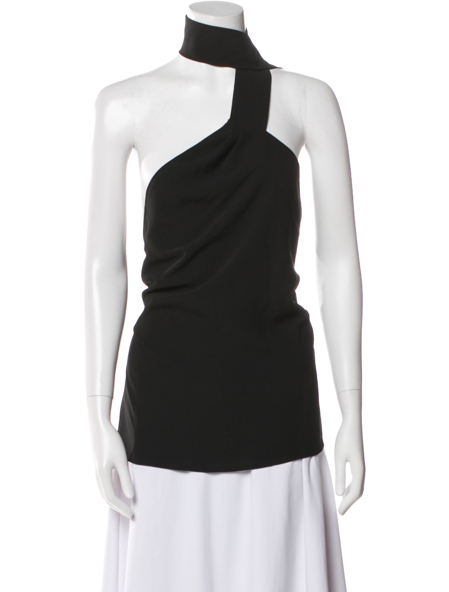 L'Agence Asymmetrical Sleeveless Top