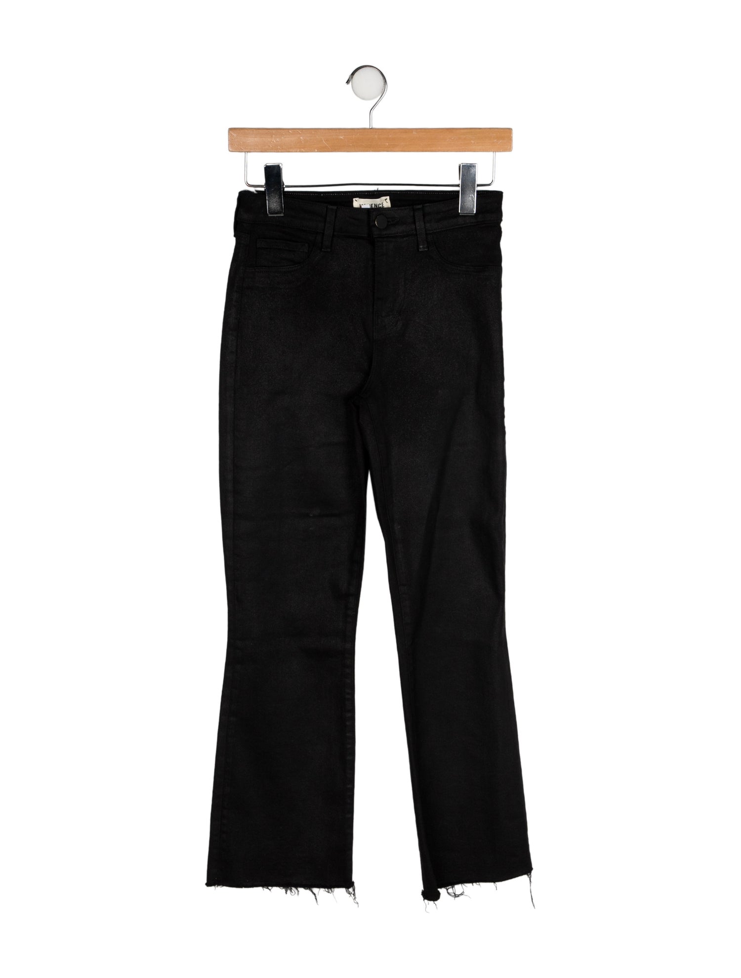 L'Agence Mid-Rise Straight Leg Jeans