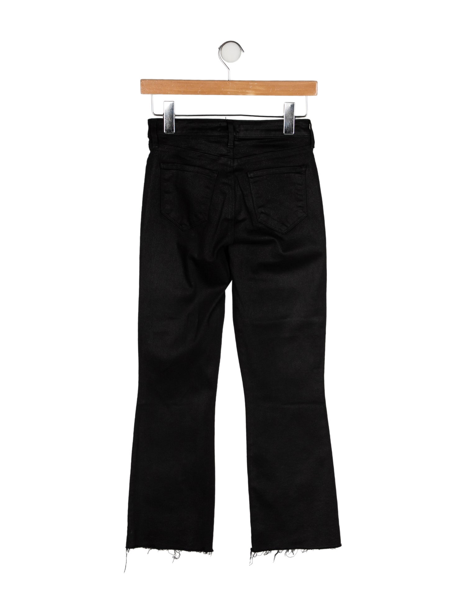 L'Agence Mid-Rise Straight Leg Jeans