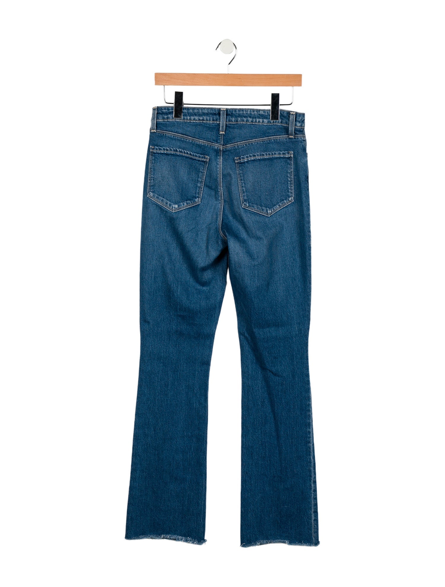 L'Agence High-Rise Straight Leg Jeans