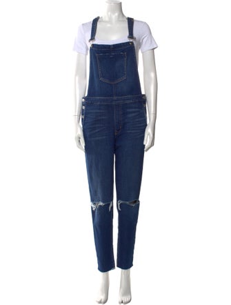 L'Agence Square Neckline Jumpsuit