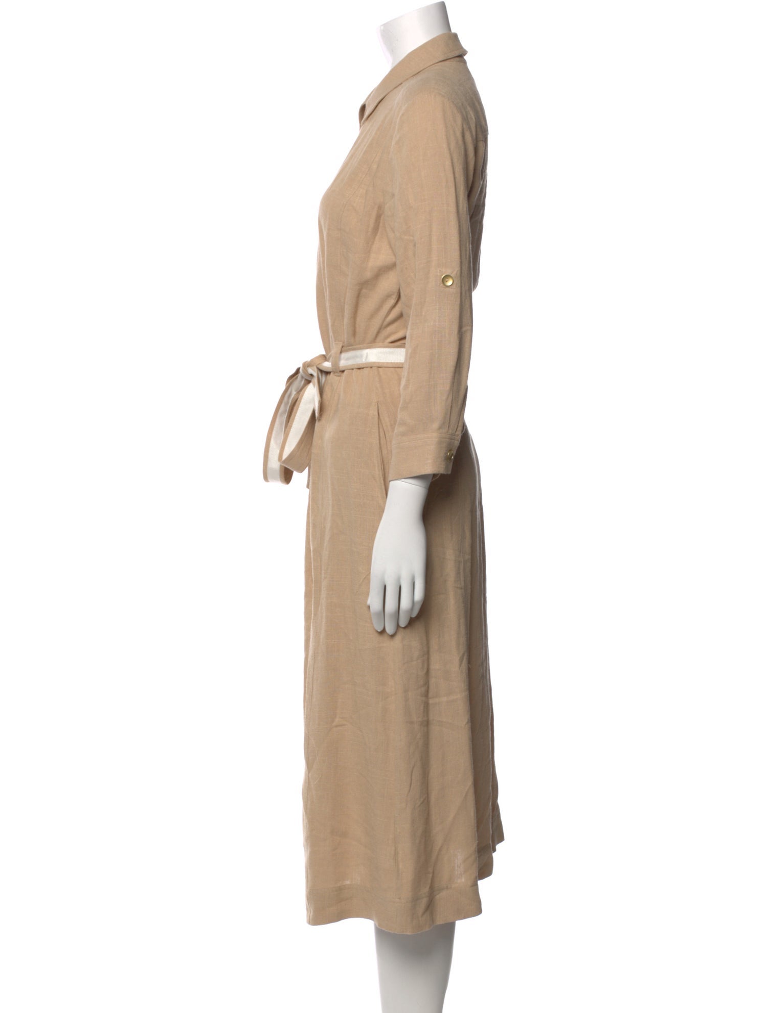 L'Agence Midi Length Dress