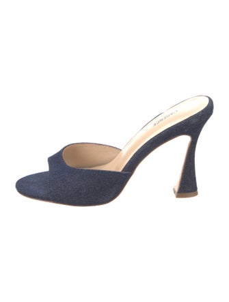 L'Agence Denim Slides