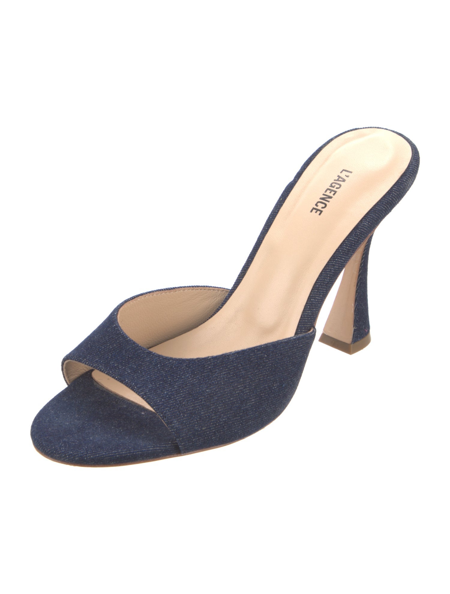 L'Agence Denim Slides