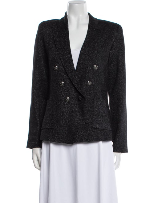 L'Agence Tweed Pattern Blazer