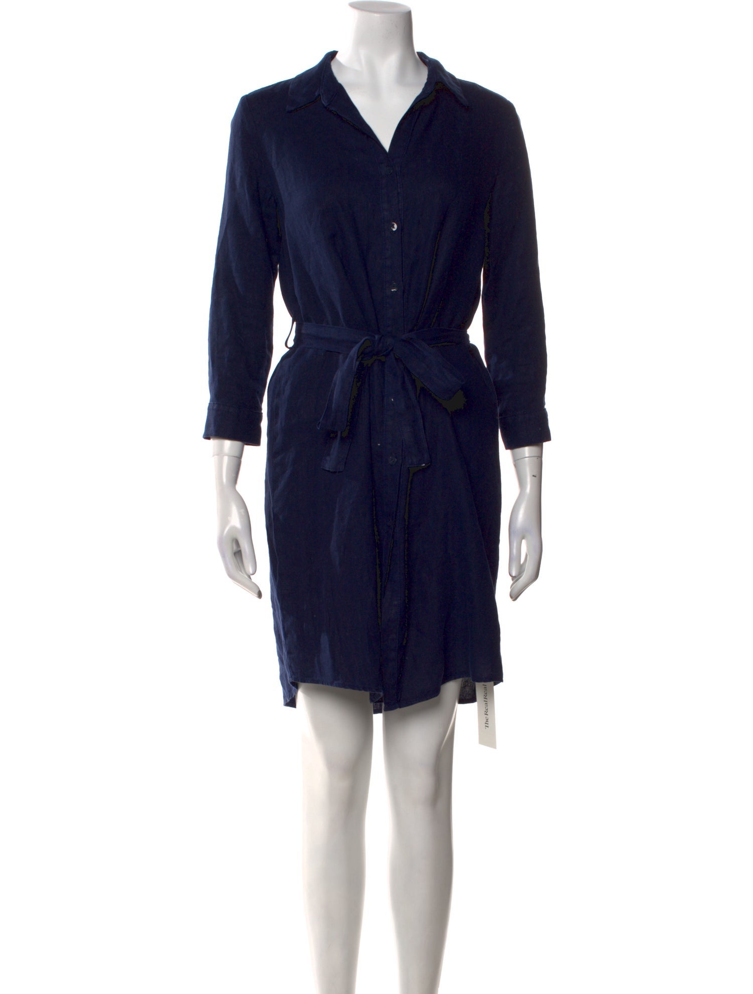 L'Agence Linen Mini Dress