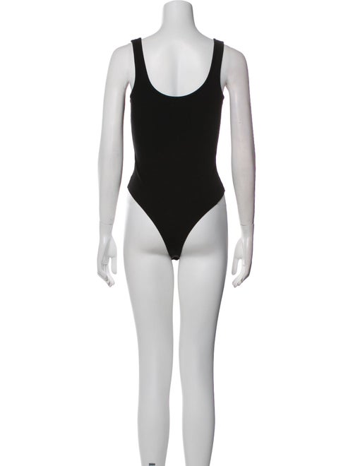 L'Agence Scoop Neck Sleeveless Bodysuit