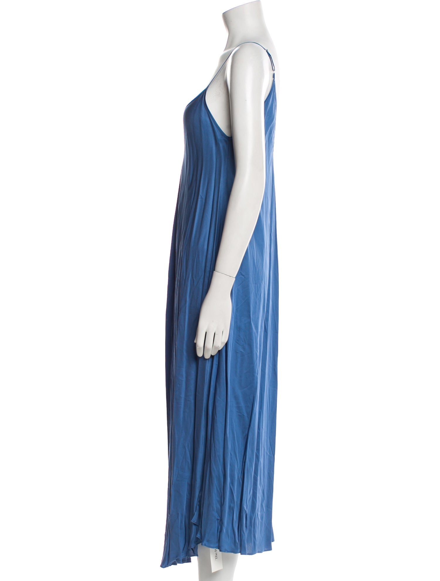 L'Agence V-Neck Knee-Length Dress