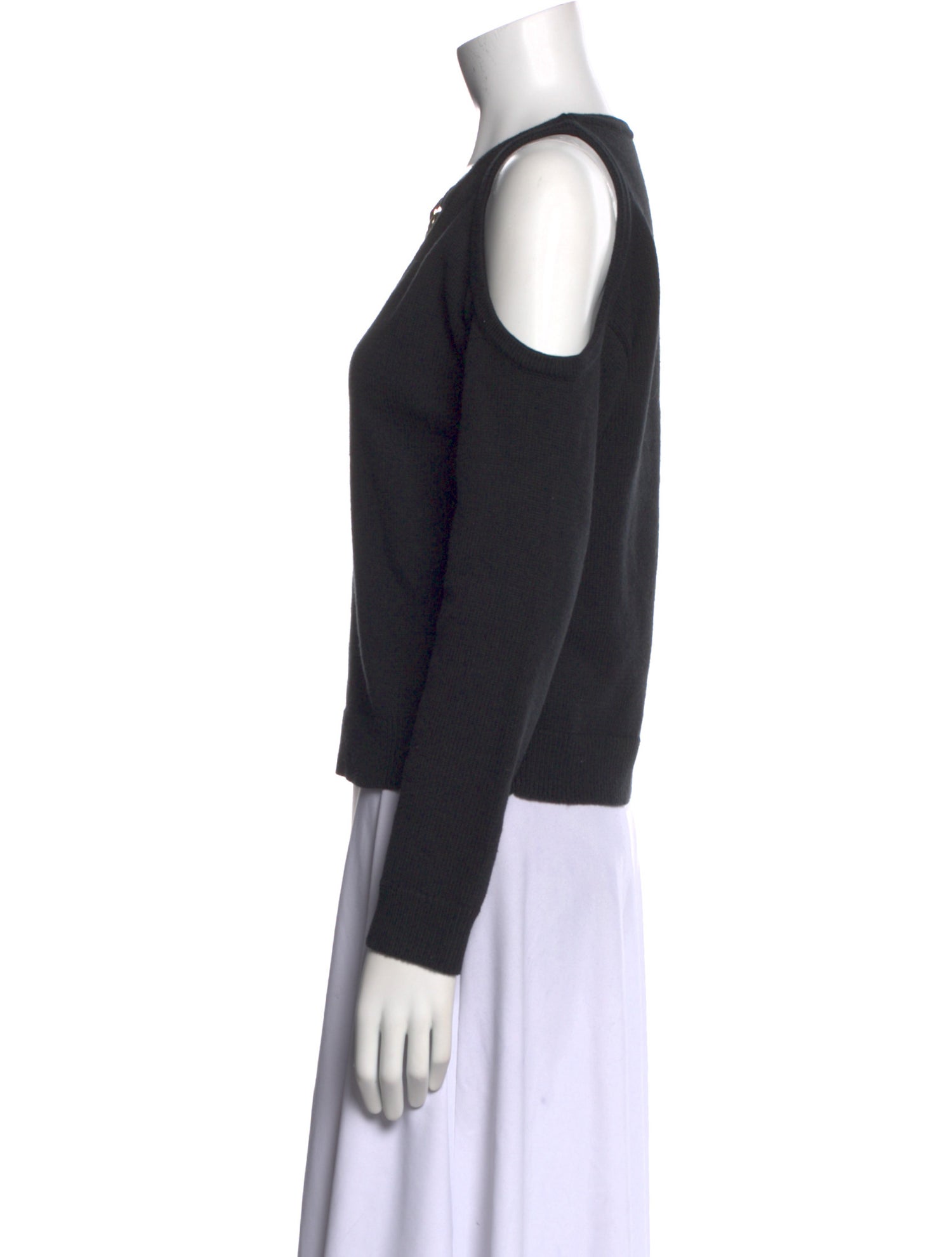 L'Agence Scoop Neck Sweater