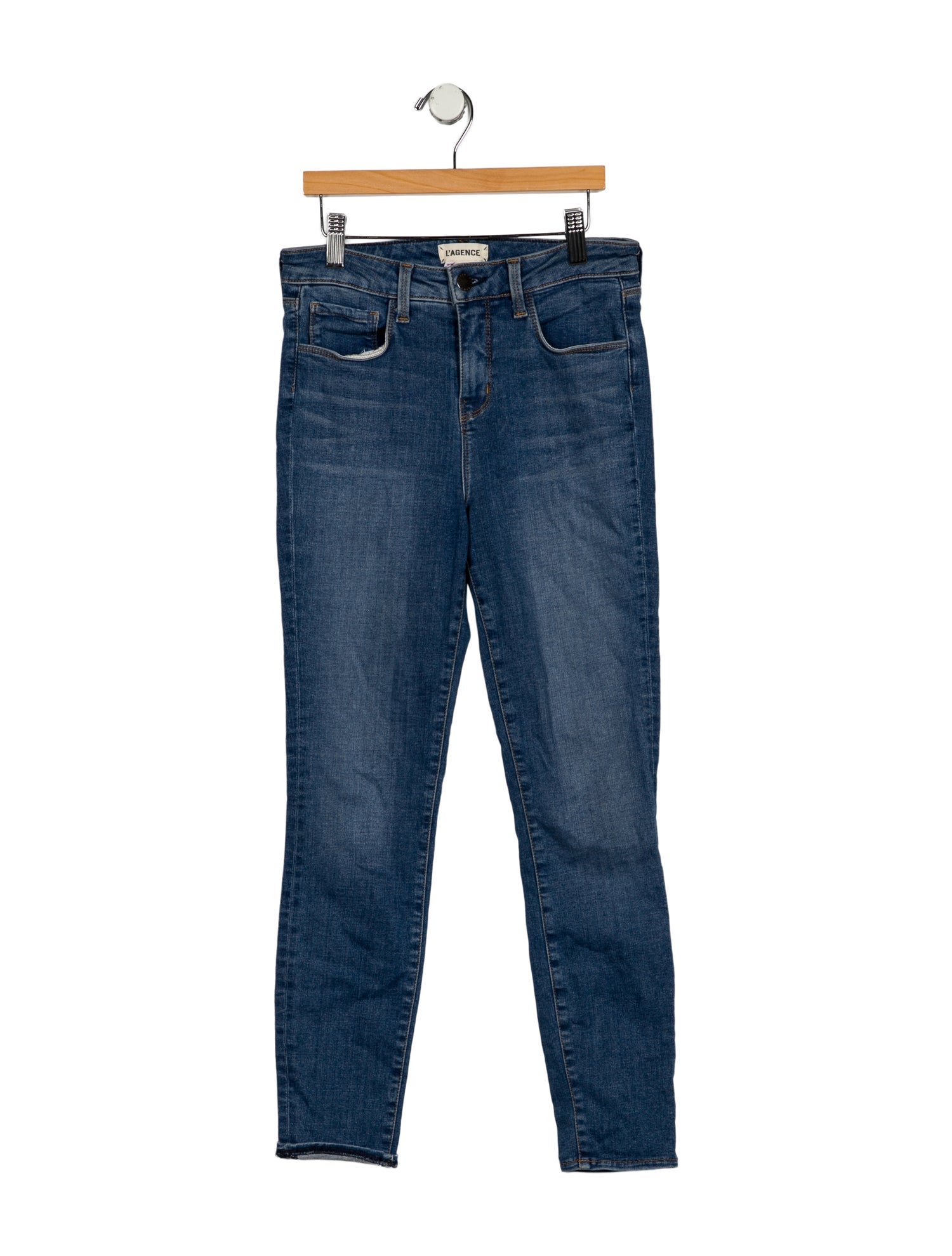 L'Agence Mid-Rise Skinny Leg Jeans