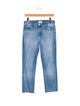 L'Agence Mid-Rise Straight Leg Jeans