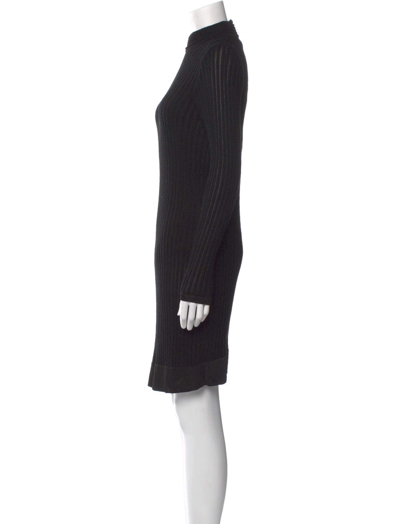 L'Agence Turtleneck Knee-Length Dress w/ Tags