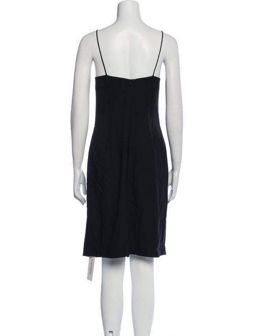 L'Agence V-Neck Mini Dress