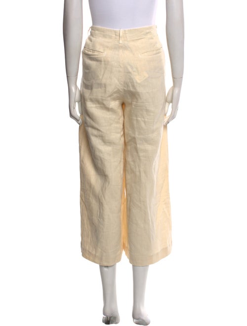 L'Agence Linen Wide Leg Pants