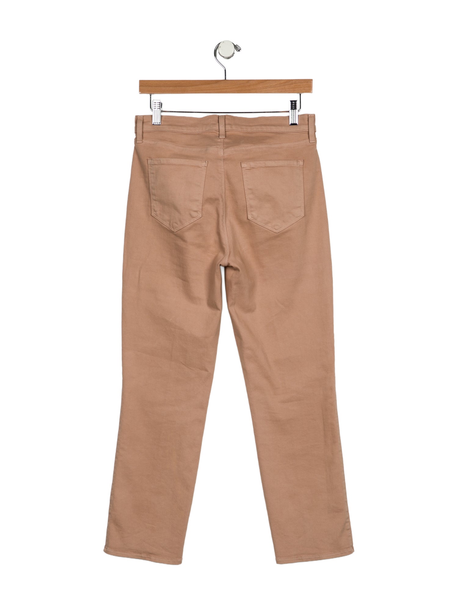 L'Agence Mid-Rise Straight Leg Jeans