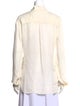 L'Agence Silk Long Sleeve Blouse