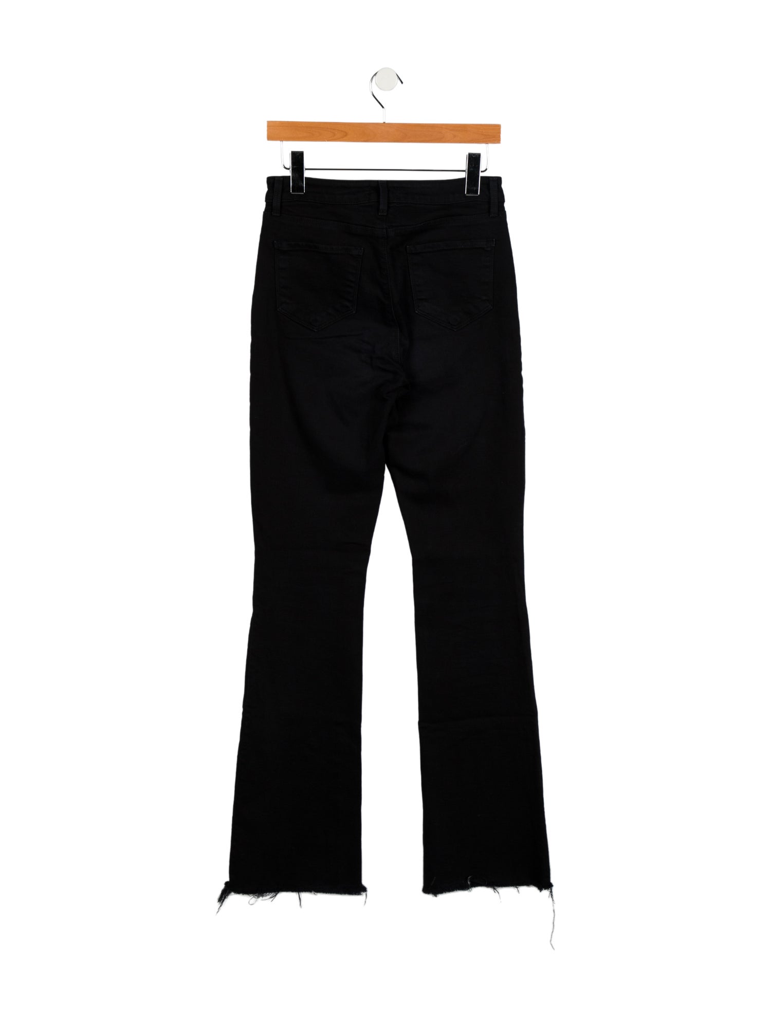 L'Agence Mid-Rise Wide Leg Jeans