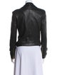 L'Agence Lamb Leather Biker Jacket