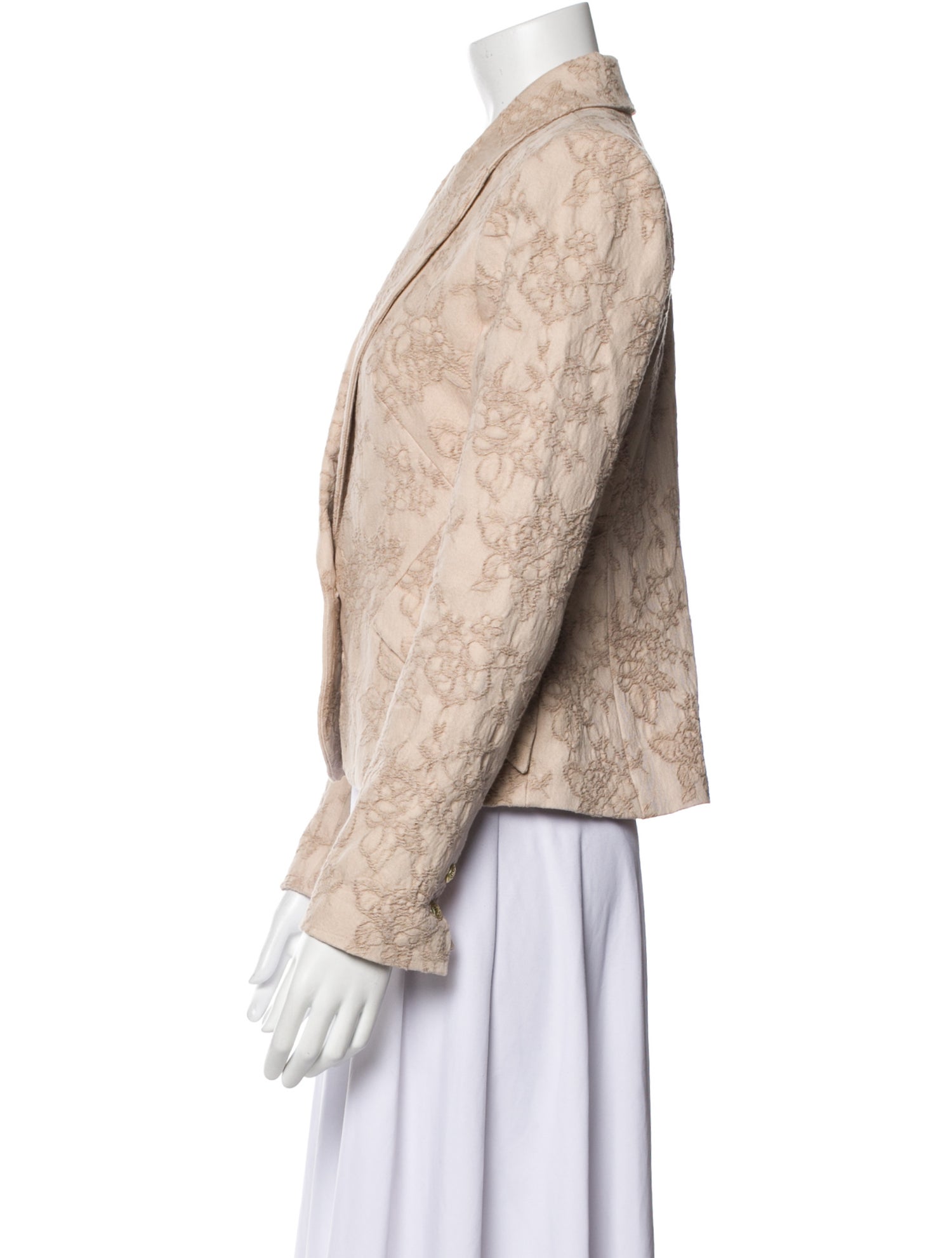 L'Agence Patterned Blazer