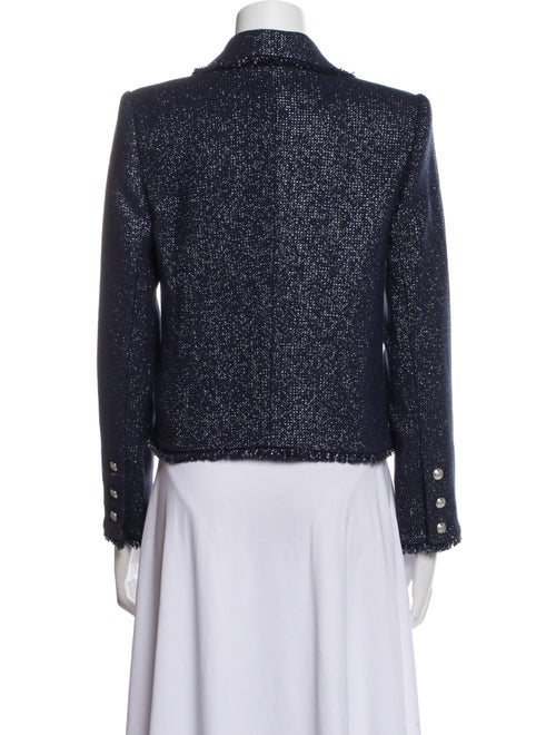 L'Agence Tweed Pattern Blazer