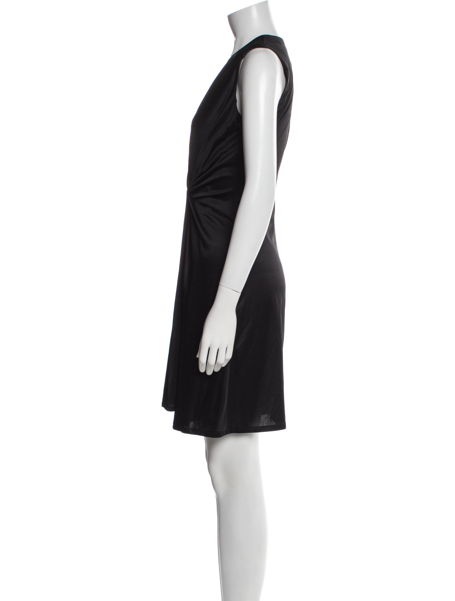 L'Agence Cowl Neck Mini Dress