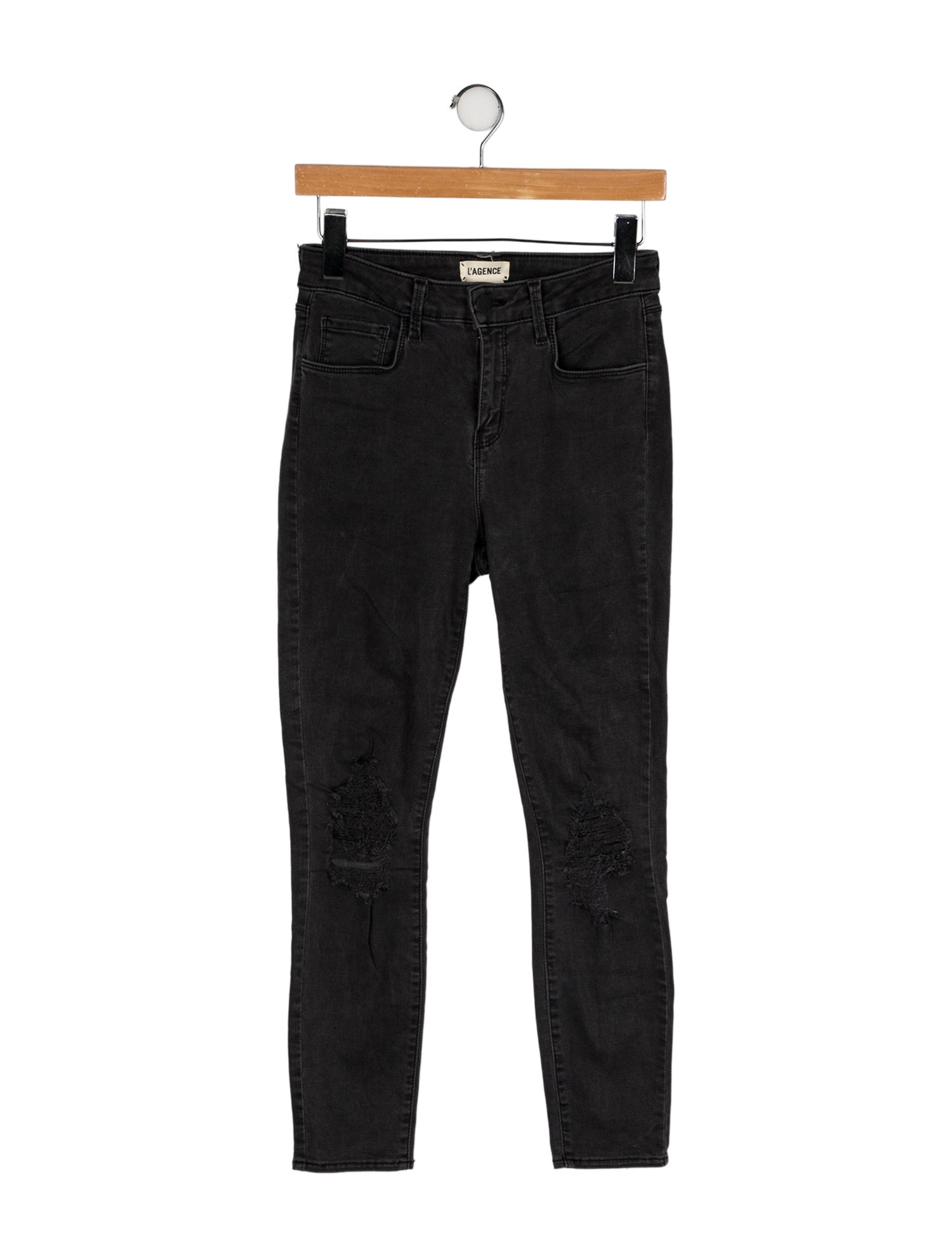 L'Agence Mid-Rise Skinny Leg Jeans