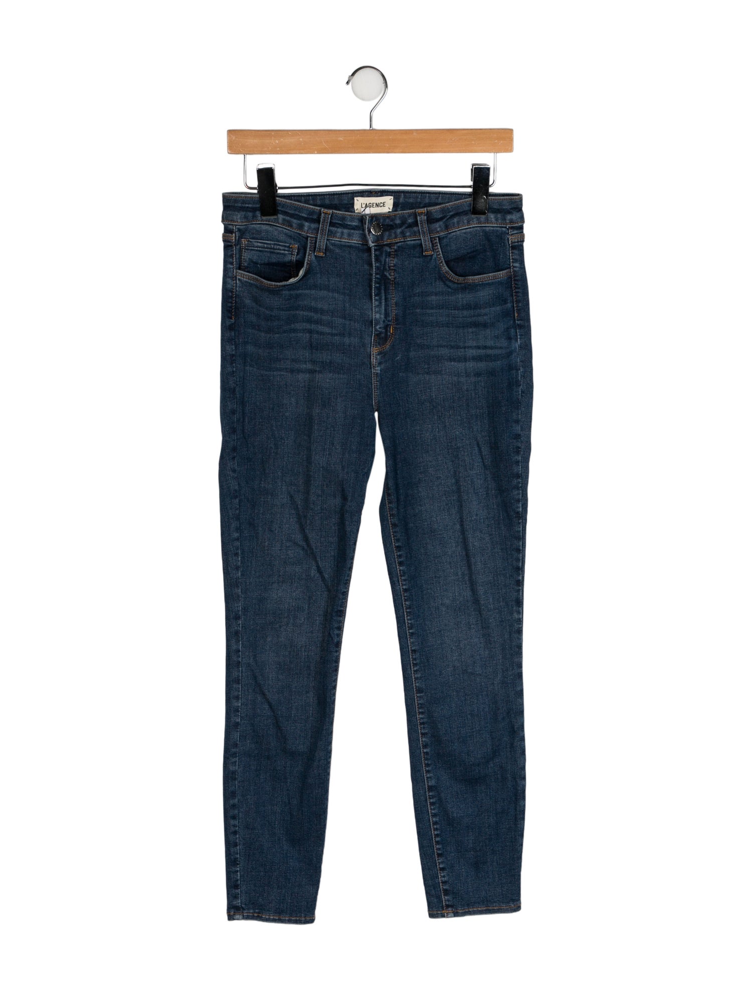 L'Agence Mid-Rise Skinny Leg Jeans