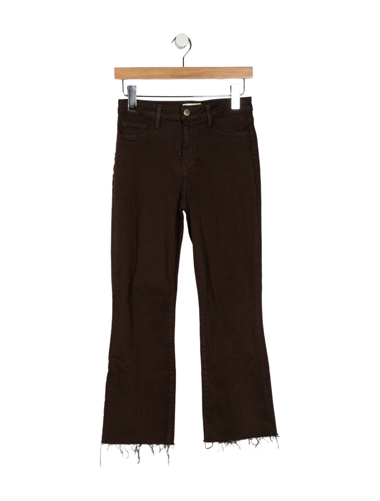 L'Agence Mid-Rise Straight Leg Jeans